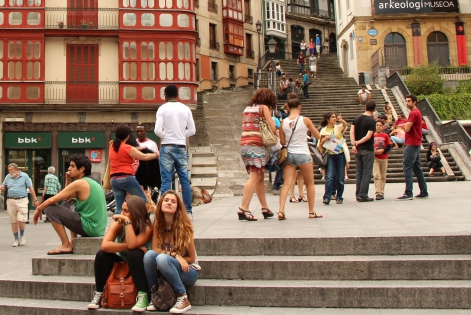  Bilbao, Miguel Unamuno Plaza, País Vasco, España